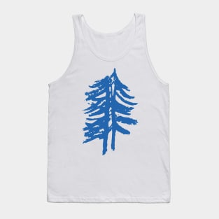 Blue Tree Tank Top